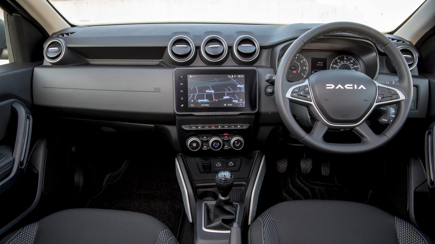 Tappetini Auto In Gomma Per Dacia Duster II (2017+) – Battitacco Alto 15 Mm, Set Specifico Per Modello - 4